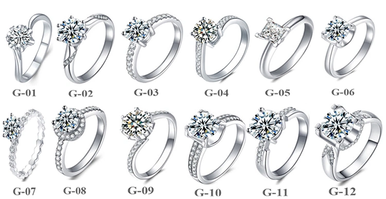 Factory Priced Lab Grown Loose Diamonds Princess Cut Diamonds Custom Finished Jewelry