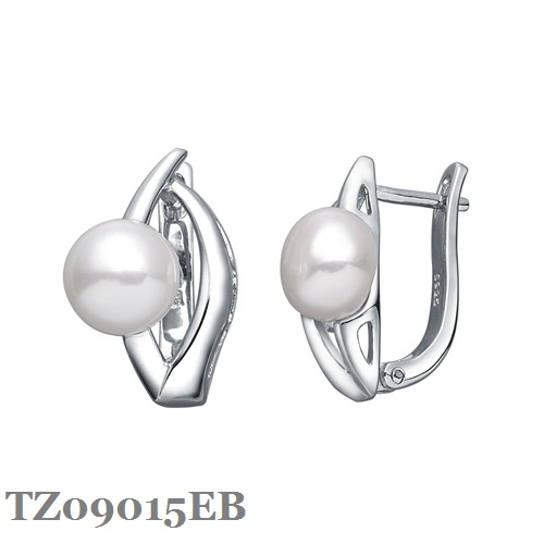 Fashion 925 Sterling Silver Jewelry Set Cultured Pearl as Gift
