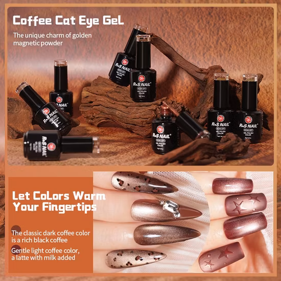 Beautiful 12 Jade Jewelry Color LED Cat Eye Nail Polish Three Step Nail Gel Polish