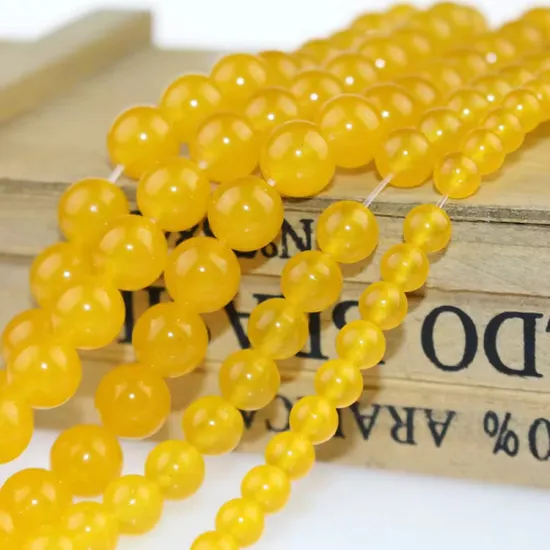 Accessories Bulk Natural Yellow Chalcedony Semi