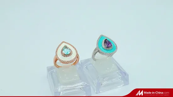 Wholesale Customized Design High Quality 925 Silver or Brass Plated 18K 
