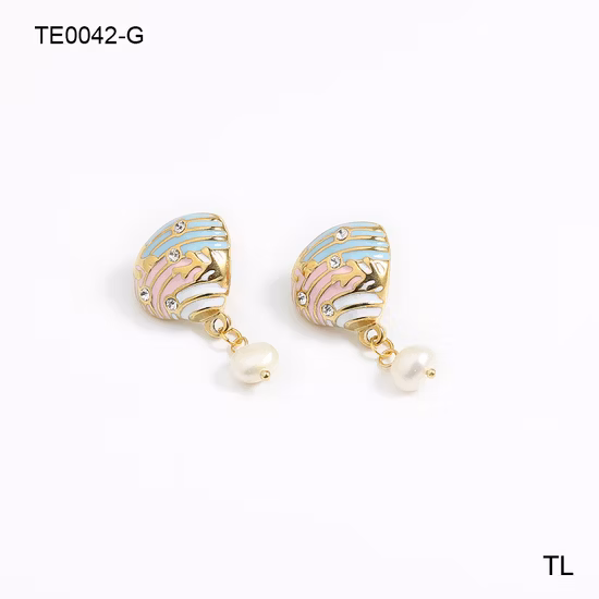 18K Gold Plated Stainless Steel Designer Earrings Gold and Silver Hoop Earrings Jewelry