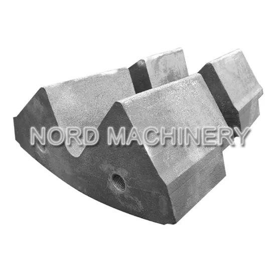 VSI (vertical shaft impact) Crusher Spare Parts Anvils 